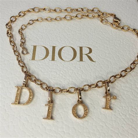 Dior necklace